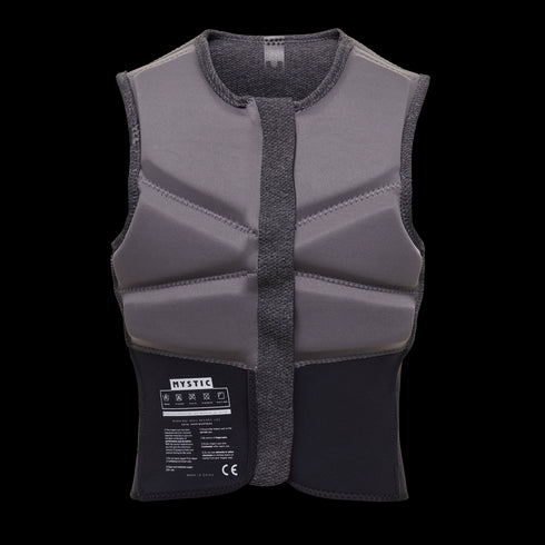 Mystic - Block Impact Vest Fzip Kite - Grå